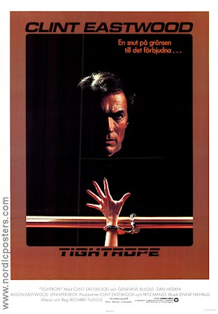 Tightrope 1984 poster Clint Eastwood Richard Tuggle