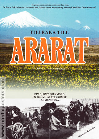 Back to Ararat 1988 movie poster Per-Åke Holmquist Documentaries