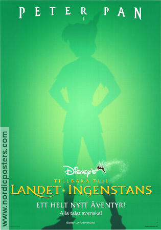Peter Pan 2 Return to Never Land 2002 poster Blayne Weaver Robin Budd