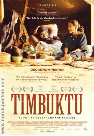 Timbuktu 2014 movie poster Ibrahim Ahmed Abel Jafri Toulou Kiki Abderrahmane Sissako Country: Mauretania Find more: Africa
