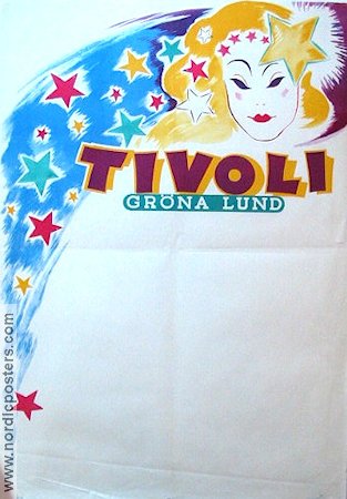 Tivoli Gröna Lund 1944 poster Find more: Stockholm