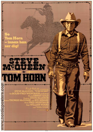 Tom Horn 1980 poster Steve McQueen William Wiard