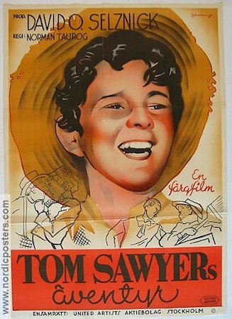 The Adventures of Tom Sawyer 1938 poster Tommy Kelly Norman Taurog