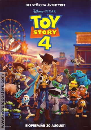 Toy Story 4 2019 movie poster Tom Hanks Josh Cooley Animation Production: Pixar