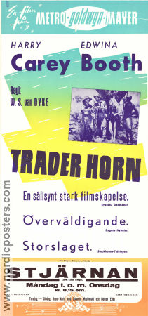 Trader Horn 1931 poster Harry Carey Edwina Booth Duncan Renaldo WS Van Dyke Hitta mer: Africa