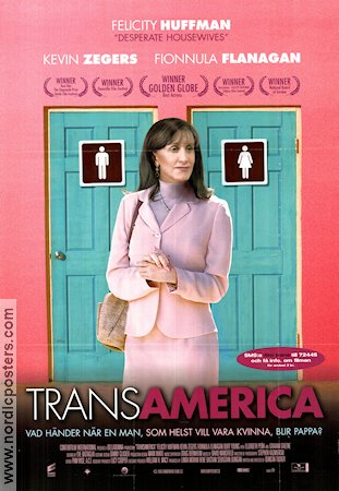 Transamerica 2005 movie poster Felicity Huffman Kevin Zegers Fionnula Flanagan Duncan Tucker