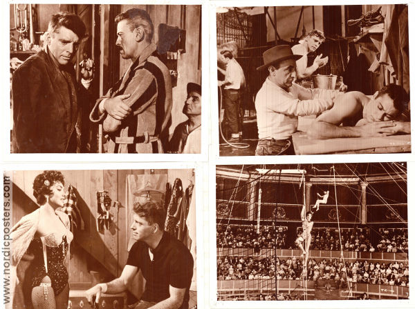 Trapeze 1956 photos Burt Lancaster Tony Curtis Gina Lollobrigida Carol Reed Circus