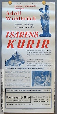 Tsarens kurir 1936 poster Adolf Wohlbrück Colette Darfeuil Armand Bernard Richard Eichberg