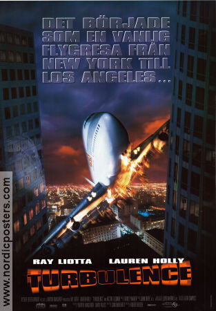 Turbulence 1997 poster Ray Liotta Robert Butler