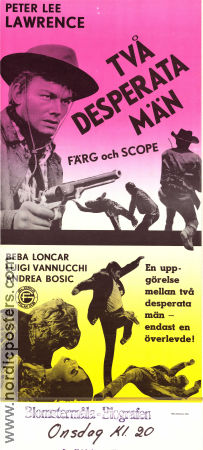 I giorni della violenza 1967 movie poster Peter Lee Lawrence Beba Loncar Luigi Vannucchi Alfonso Brescia