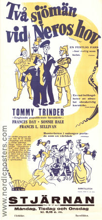 Fiddlers Three 1944 movie poster Tommy Trinder Frances Day Sonnie Hale Harry Watt