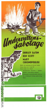 The Naked Brigade 1965 movie poster Shirley Eaton Ken Scott Mairi Hronopoulou Maury Dexter