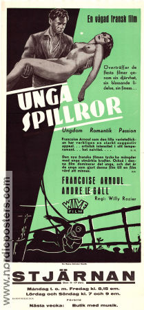 L´Epave 1949 movie poster André Le Gall Francoise Arnoul Aimé Clariond Willy Rozier Diving