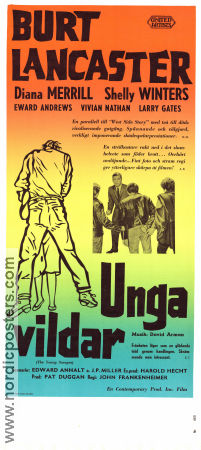 The Young Savages 1961 poster Burt Lancaster John Frankenheimer