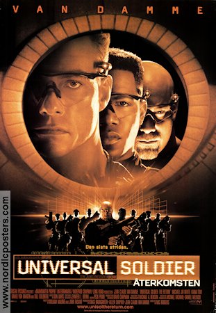 Universal Soldier: The Return 1999 poster Jean-Claude Van Damme Mic Rodgers