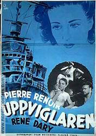 Uppviglaren 1938 poster Pierre Renoir René Dary Lucien Dalsace Léon Mathot