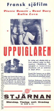 Uppviglaren 1938 poster Pierre Renoir René Dary Lucien Dalsace Léon Mathot