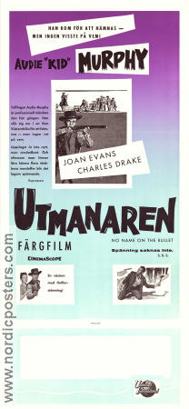 Utmanaren 1959 poster Audie Murphy Charles Drake Joan Evans Jack Arnold