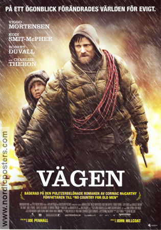 The Road 2009 movie poster Viggo Mortensen Charlize Theron Kodi Smit-McPhee Robert Duvall John Hillcoat