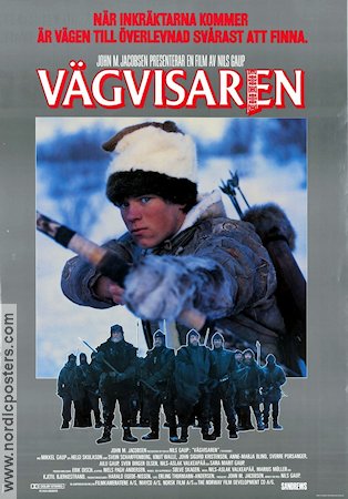 Ofelas 1988 movie poster Mikkel Gaup Ingvald Guttorm Nils Gaup Norway Guns weapons