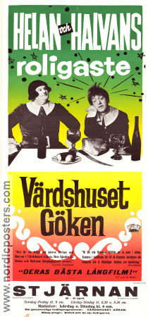 Värdshuset Göken 1933 poster Laurel and Hardy Helan och Halvan Stan Laurel Oliver Hardy Dennis King Hal Roach Musikaler