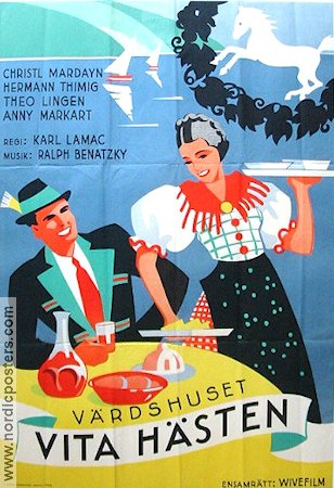 Im weissen Rössl 1935 movie poster Christl Mardayn