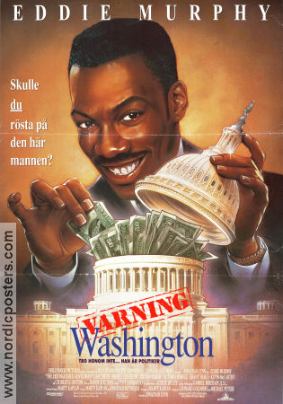 The Distinguished Gentleman 1992 movie poster Eddie Murphy Lane Smith Sheryl Lee Ralph Jonathan Lynn Politics