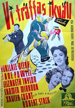 A Date with Judy 1949 poster Elizabeth Taylor