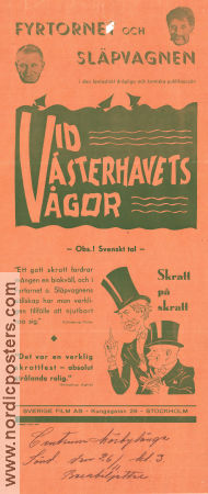 Vester vov vov 1927 poster Fyrtornet och Släpvagnen Lau Lauritzen