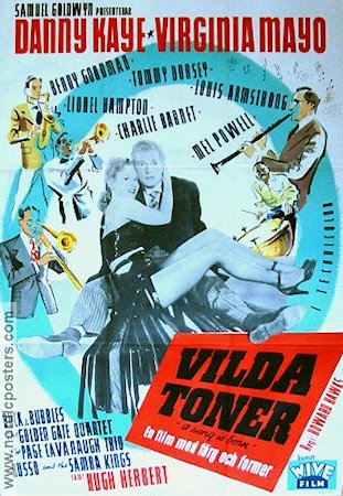 A Song is Born 1949 poster Danny Kaye Howard Hawks