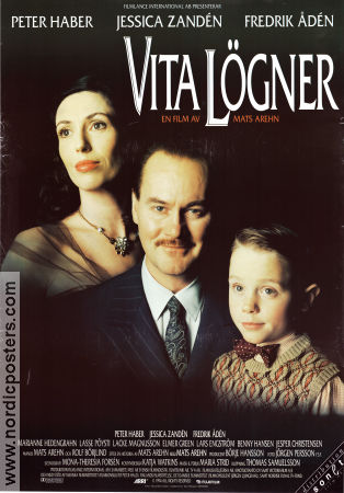 Vita lögner 1995 poster Peter Haber Mats Arehn