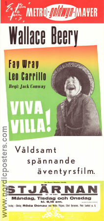 Viva Villa! 1934 poster Wallace Beery Fay Wray Leo Carrillo Jack Conway