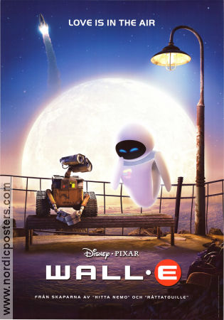 WALL-E 2008 movie poster Ben Burtt Andrew Stanton Production: Pixar Animation Robots