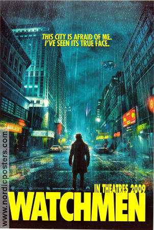 Watchmen 2009 poster Jackie Earle Haley Malin Akerman Billy Crudup Zack Snyder Från serier Hitta mer: DC Comics