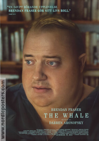 The Whale 2022 movie poster Brendan Fraser Sadie Sink Ty Simpkins Darren Aronofsky