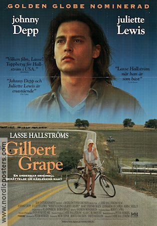 What´s Eating Gilbert Grape 1993 movie poster Johnny Depp Leonardo DiCaprio Juliette Lewis Lasse Hallström Bikes