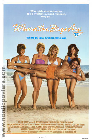 Where the Boys Are 1984 poster Lisa Hartman Hy Averback