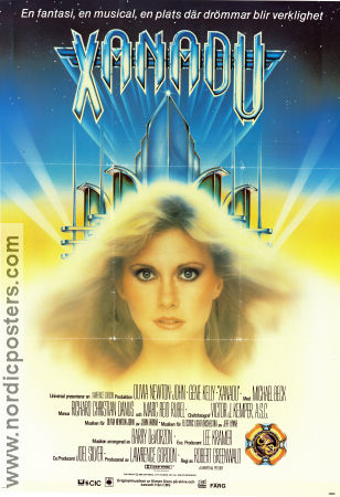 Xanadu 1980 poster Olivia Newton-John Robert Greenwald