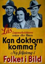 Folket i Bild Ny Följetong 1943 poster Find more: Advertising