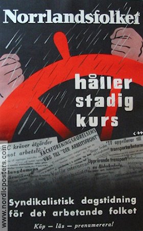 Norrlandsfolket 1940 poster Politics