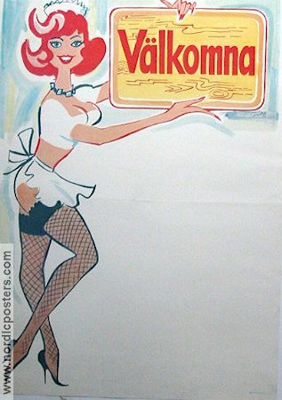 Välkomna 1958 poster Find more: Advertising