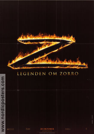 The Legend of Zorro 2005 movie poster Antonio Banderas Catherine Zeta-Jones Rufus Sewell Martin Campbell