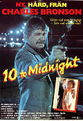 10 to Midnight 1983 poster Charles Bronson J Lee Thompson