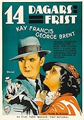 Stranded 1935 movie poster Kay Francis George Brent
