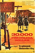 30000 fördömda dollar 1971 movie poster Rod Cameron