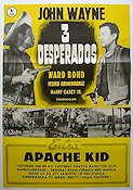 Three Godfathers 1949 movie poster John Wayne
