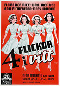 4 flickor i vitt 1939 movie poster Florence Rice S Sylvan Simon Medicine and hospital