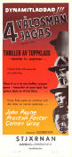 4 våldmän jagas 1952 poster John Payne Coleen Gray Preston Foster Phil Karlson Film Noir
