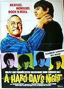 A Hard Day´s Night 1964 movie poster Beatles Richard Lester