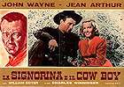 A Lady Takes a Chance 1943 movie poster John Wayne Jean Arthur William A Seiter